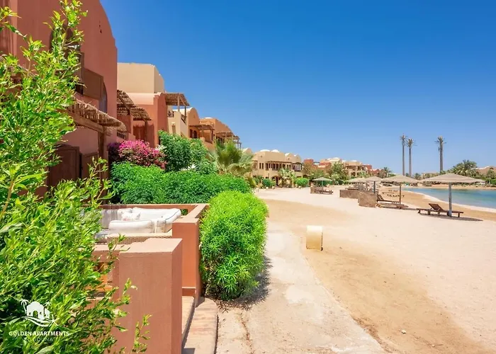 Nyaraló Italian Compound 3br Townhouse Lagoon-front Terrace & Direct Access, El Gouna Gurdaka