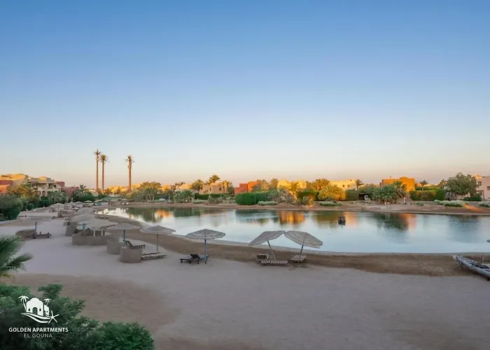 Italian Compound 3br Townhouse Lagoon-front Terrace & Direct Access, El Gouna Nyaraló